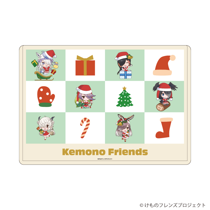 けものフレンズ_キャラクリアケース07/集合デザイン クリスマスver.(フォトきゃらイラスト)