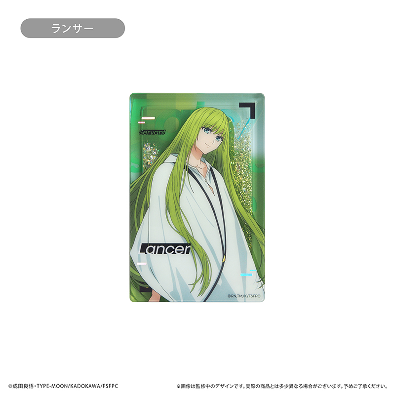 Fate/strange Fake_グリッターアクリルブロック ランサー