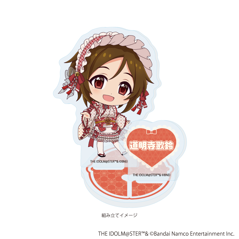 アイドルマスター シンデレラガールズ_アクリルスタンドプレート05/道明寺歌鈴 和洋可憐ver.(ミニキャライラスト)