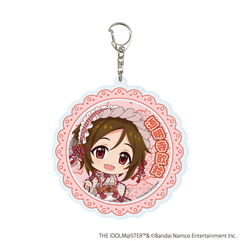 アイドルマスター シンデレラガールズ_デカアクリルキーホルダー15/道明寺歌鈴 和洋可憐ver.(ミニキャライラスト)