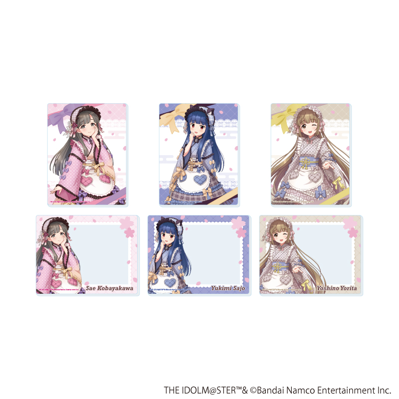 アイドルマスター シンデレラガールズ_アクリルカード05/和洋可憐ver. コンプリートセット(全6種)(描き下ろしイラスト)【コンプリートセット/6個入り】