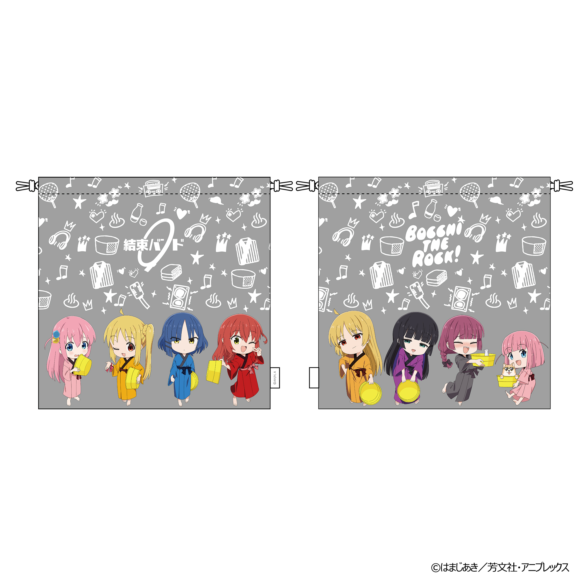 ぼっち・ざ・ろっく！_浴衣で温泉 巾着