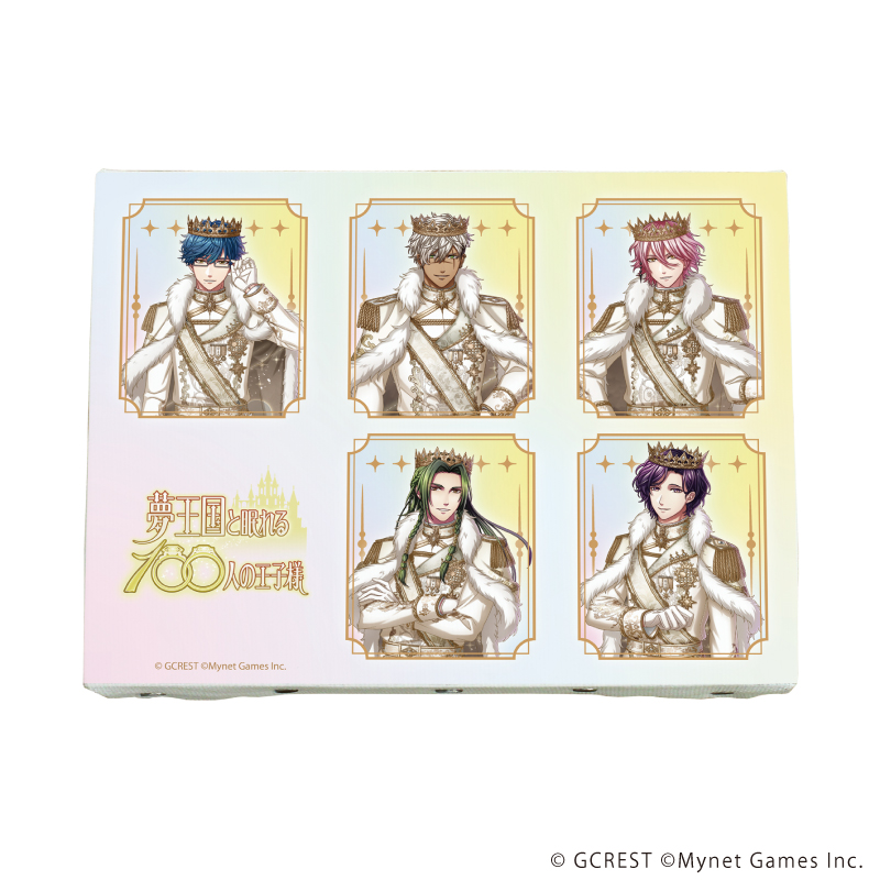 夢王国と眠れる100人の王子様_キャンバスボード10/集合デザインB(公式イラスト)