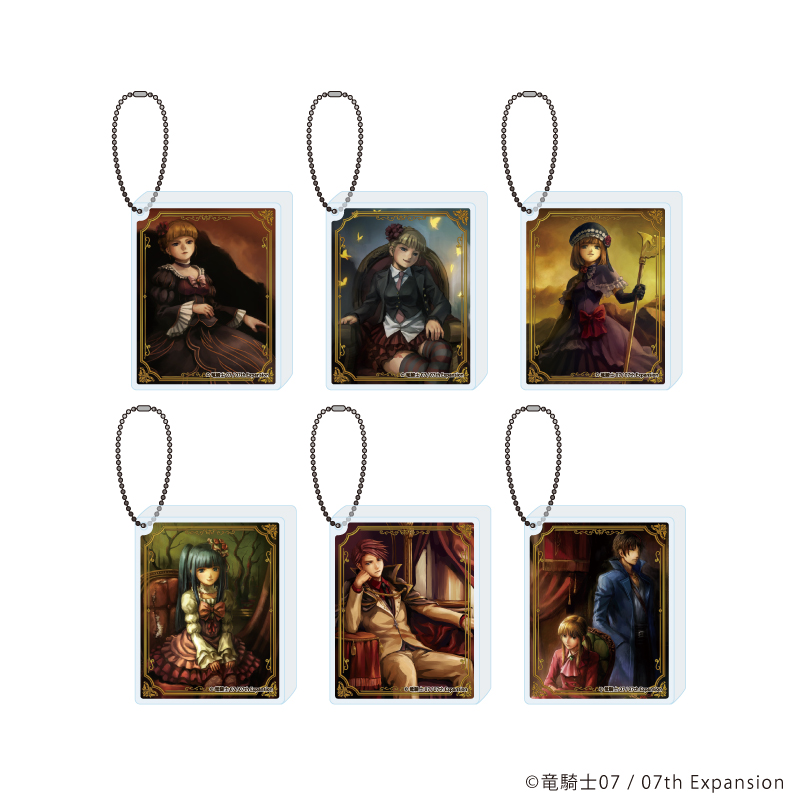 うみねこのなく頃に_アクリルブロックキーホルダー08/コンプリートセット(全6種)(公式イラスト)【コンプリートセット/6個入り】