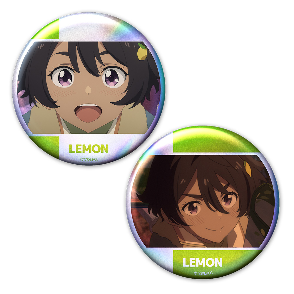 負けヒロインが多すぎる！_ホログラム缶バッジ2個セット 焼塩檸檬