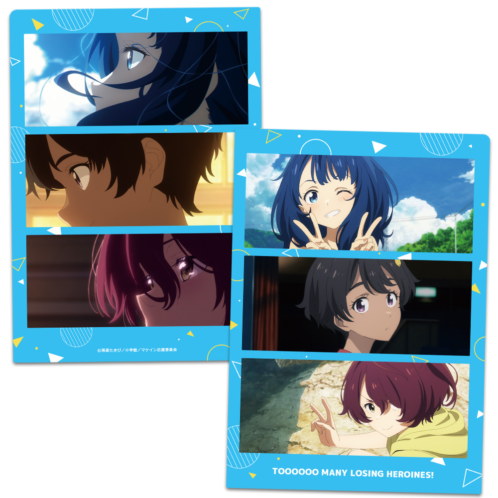 負けヒロインが多すぎる！_クリアファイル 杏菜＆檸檬＆知花 vol.2