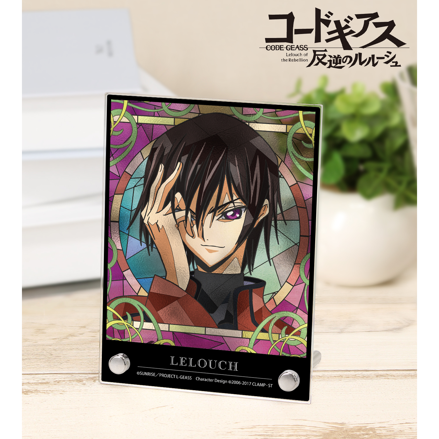 コードギアス 反逆のルルーシュ_ルルーシュ Aure Glass A6アクリルパネル ver.B