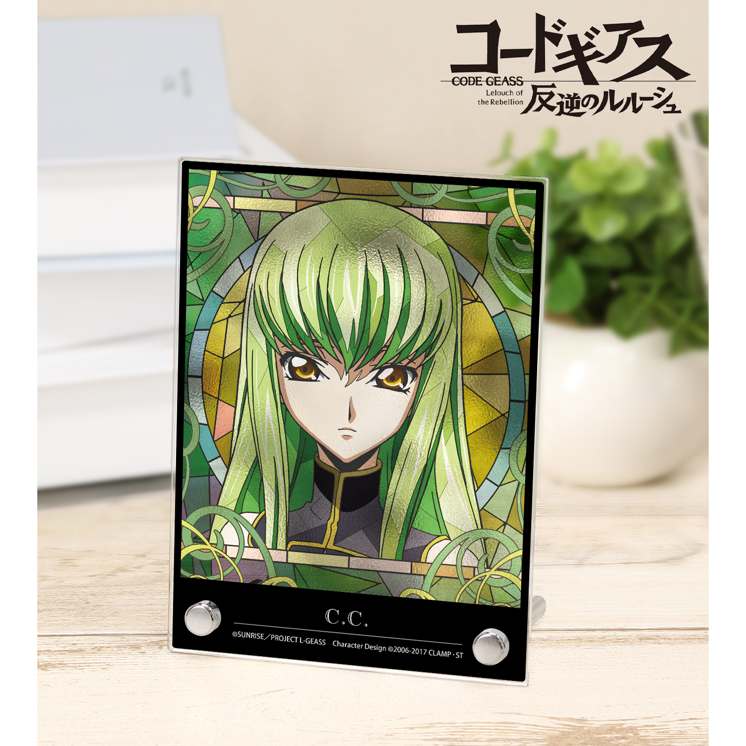 コードギアス 反逆のルルーシュ_C.C. Aure Glass A6アクリルパネル ver.B