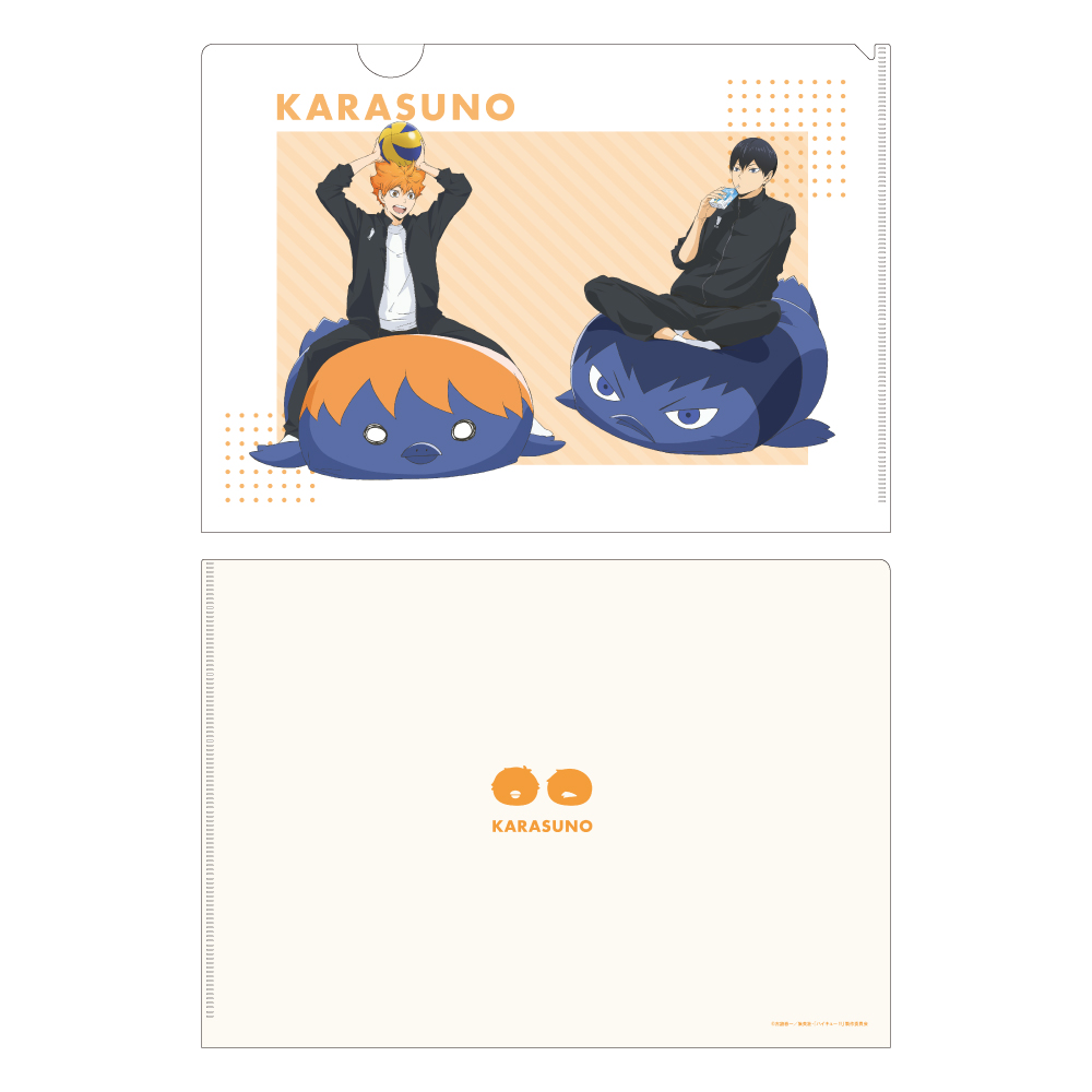 ハイキュー!!_描き下ろしクリアファイル 烏野高校 JF2024Ver.
