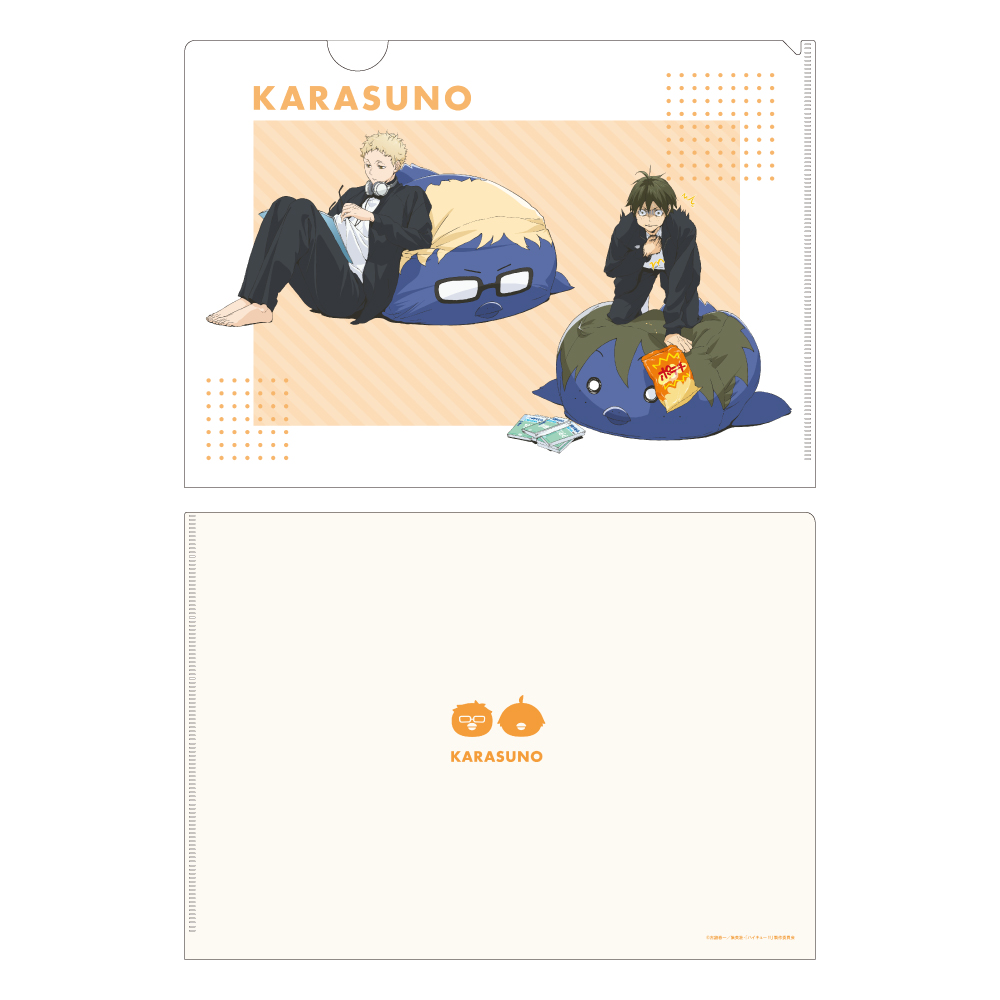 ハイキュー!!_描き下ろしクリアファイル 烏野高校 JF2025Ver.