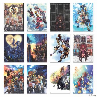 キングダムハーツ_ミニクリアポスターコレクション【BOX／12個入り