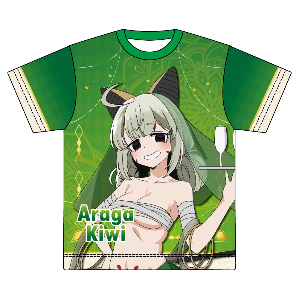 魔法少女にあこがれて_描き下ろし フルグラフィックTシャツ 阿良河キウィ 踊り子ver.
