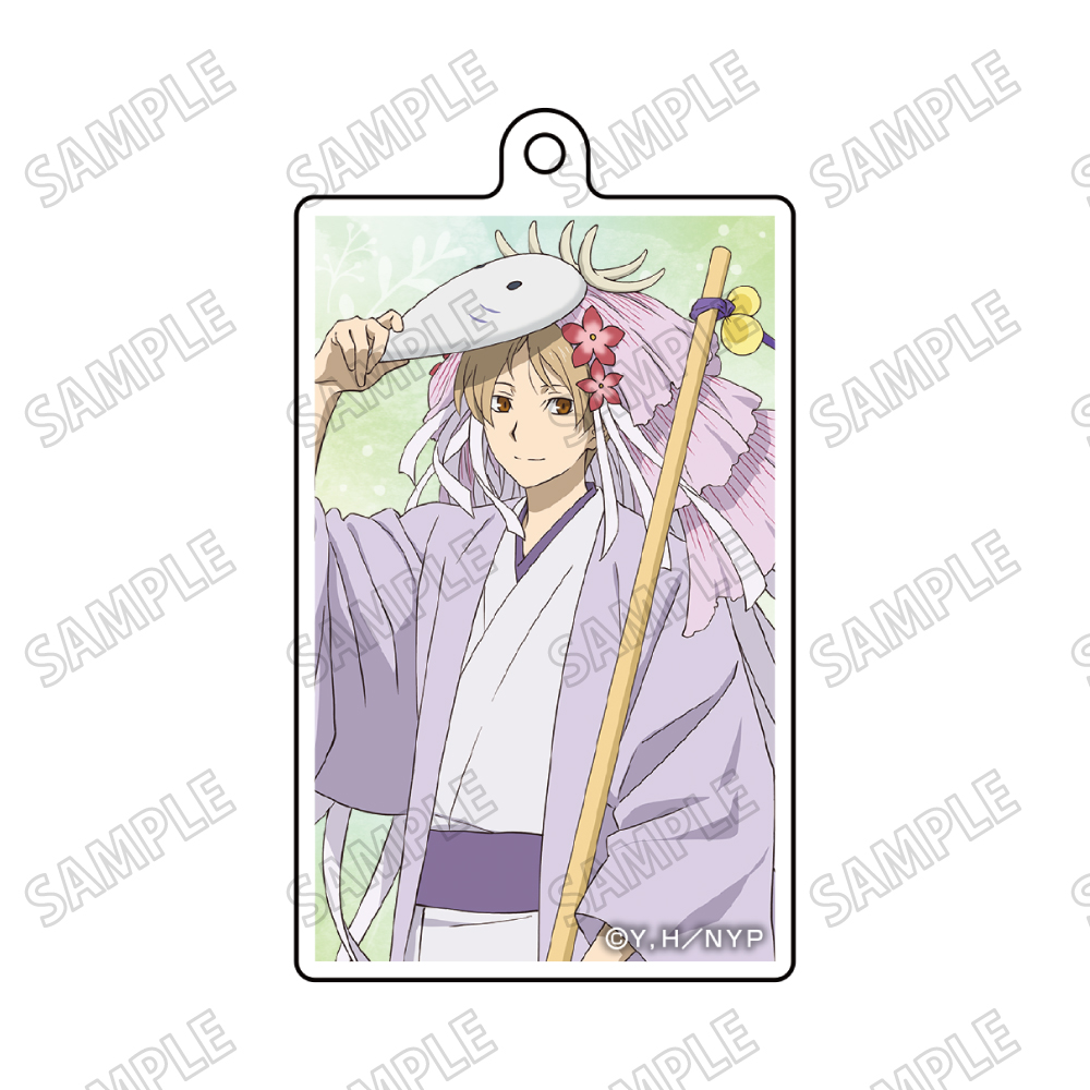 夏目友人帳_描き下ろしアクリルキーホルダー【月分祭ver.】①夏目貴志