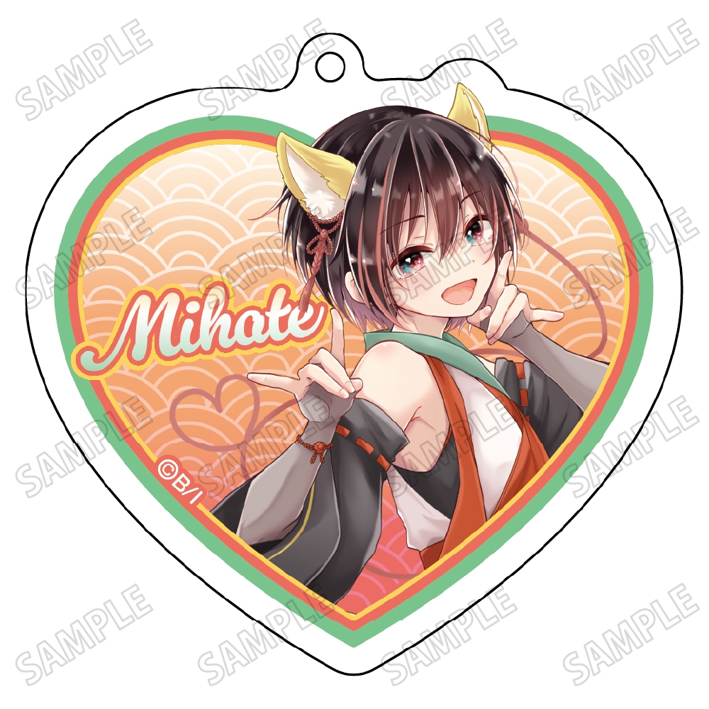 恋する(おとめ)の作り方_描き下ろしアクリルキーホルダー②