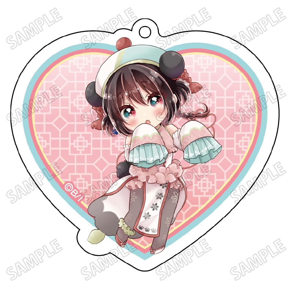 恋する(おとめ)の作り方_描き下ろしアクリルキーホルダー③