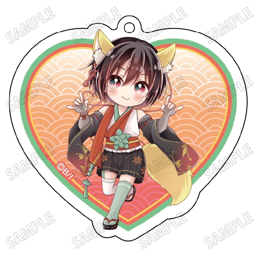 恋する(おとめ)の作り方_描き下ろしアクリルキーホルダー④