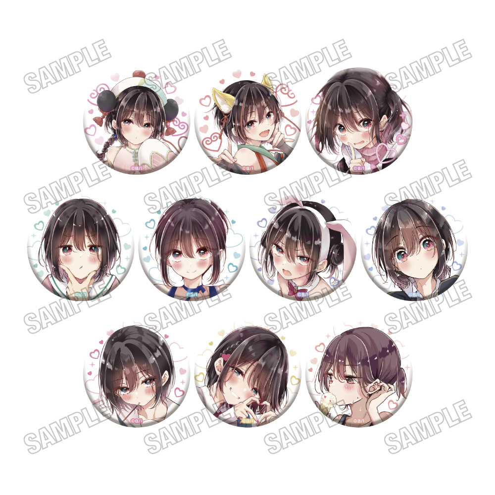 恋する(おとめ)の作り方_缶バッジコレクション【vol.2】　【コンプリートBOX／10個入り】