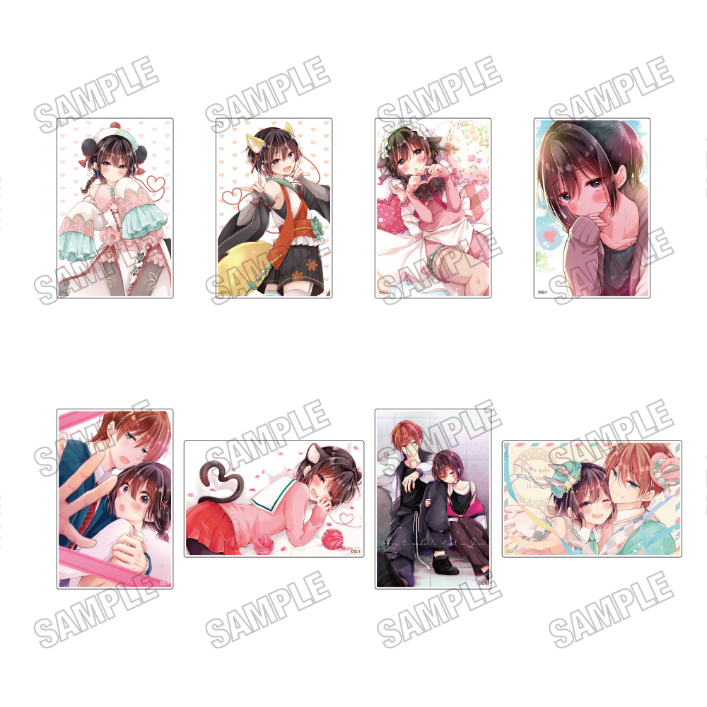 恋する(おとめ)の作り方_アクリルブロックコレクション【vol.2】　【コンプリートBOX／8個入り】