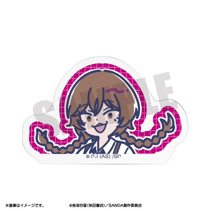 SANDA_れとぽぷ お顔クリップ 風尾二胡