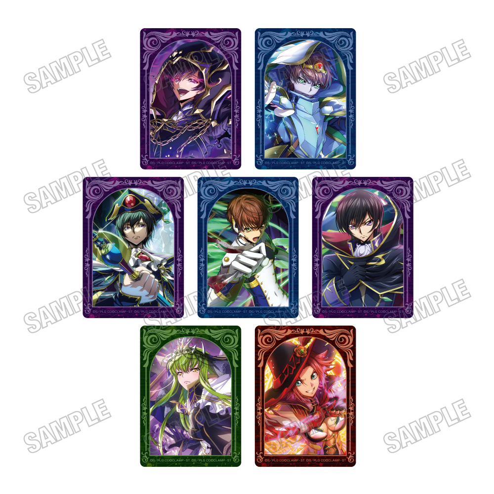 コードギアス 反逆のルルーシュ ロストストーリーズ_クリアカードコレクション　【コンプリートBOX／7個入り】