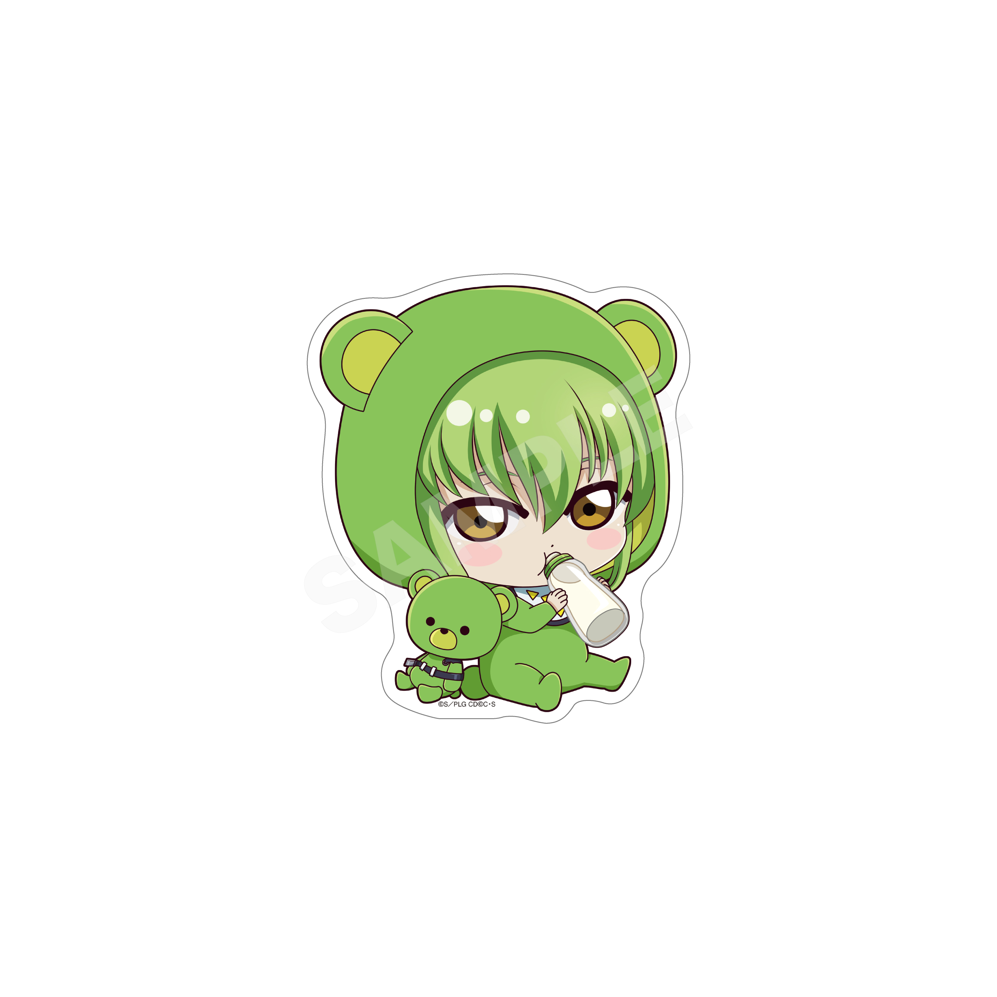 コードギアス 反逆のルルーシュ_ばぶme ステッカー /03 C.C.