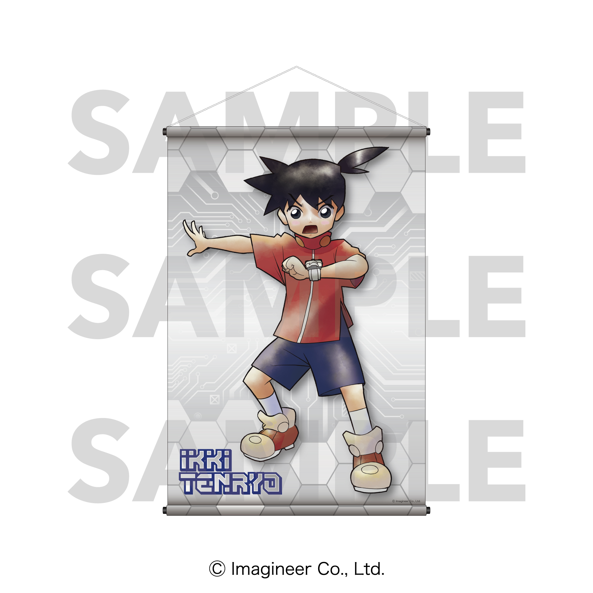 メダロット_タペストリー　天領イッキ