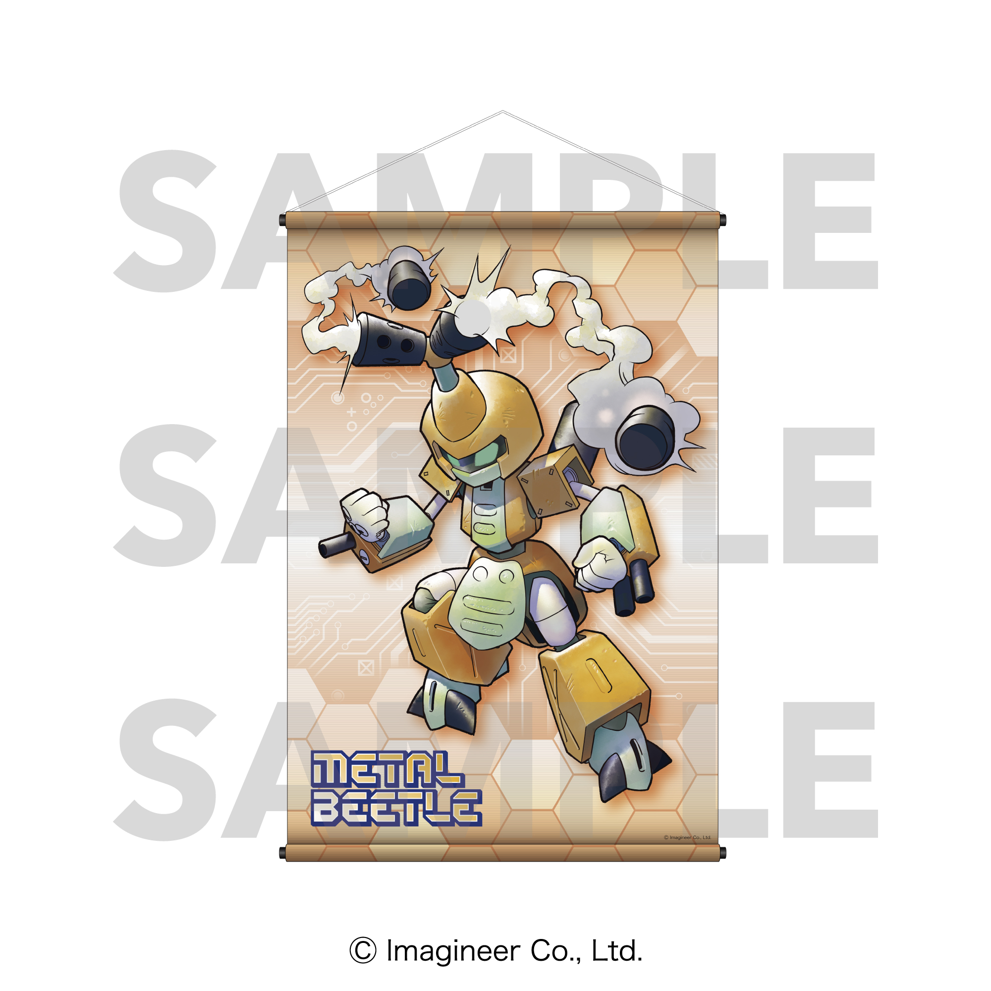 メダロット_タペストリー　メタビー