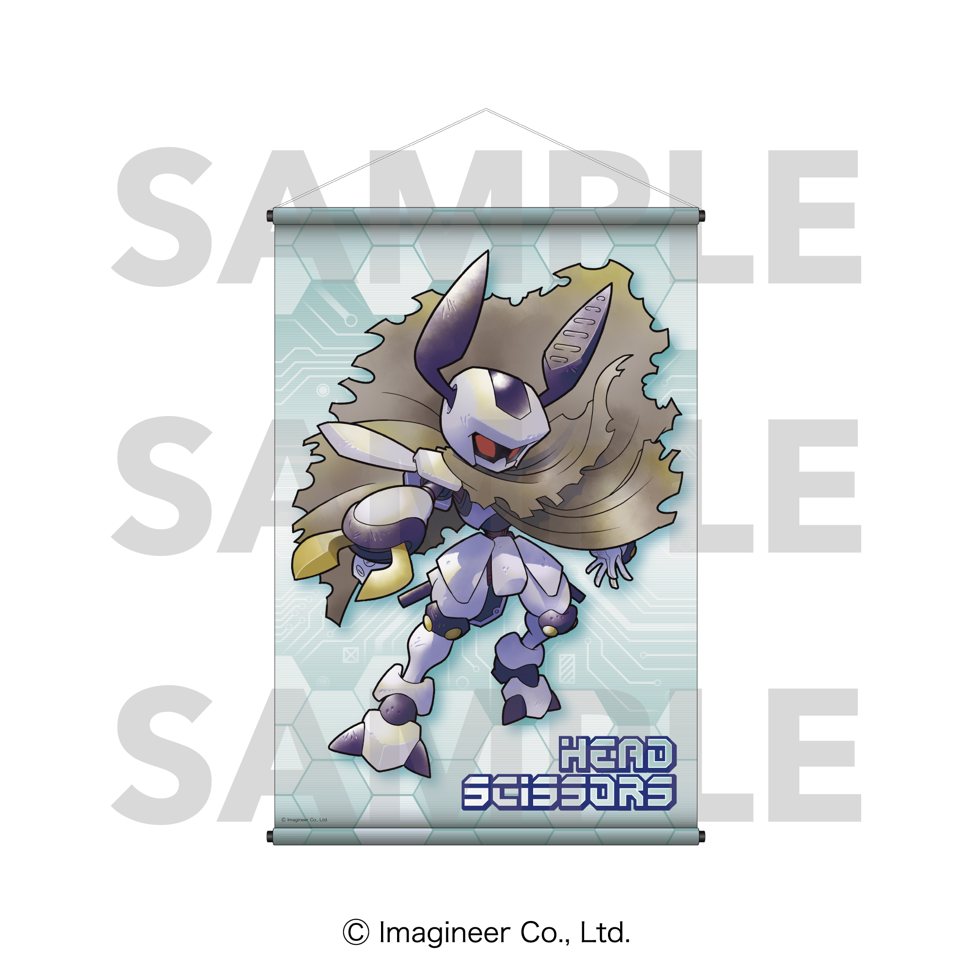 メダロット_タペストリー　ロクショウ