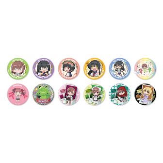 とある科学の超電磁砲　缶バッチ　48個 TVアニメ『とある科学の超電磁砲T』より、描きおろしイラストを使用