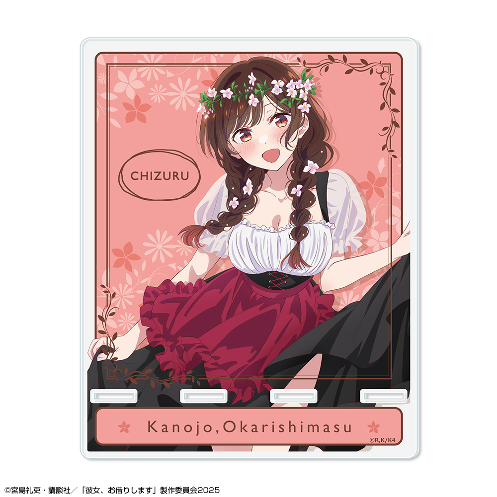 彼女、お借りします_アクリルスマホスタンド Ver.4 デザイン01(水原千鶴/A)