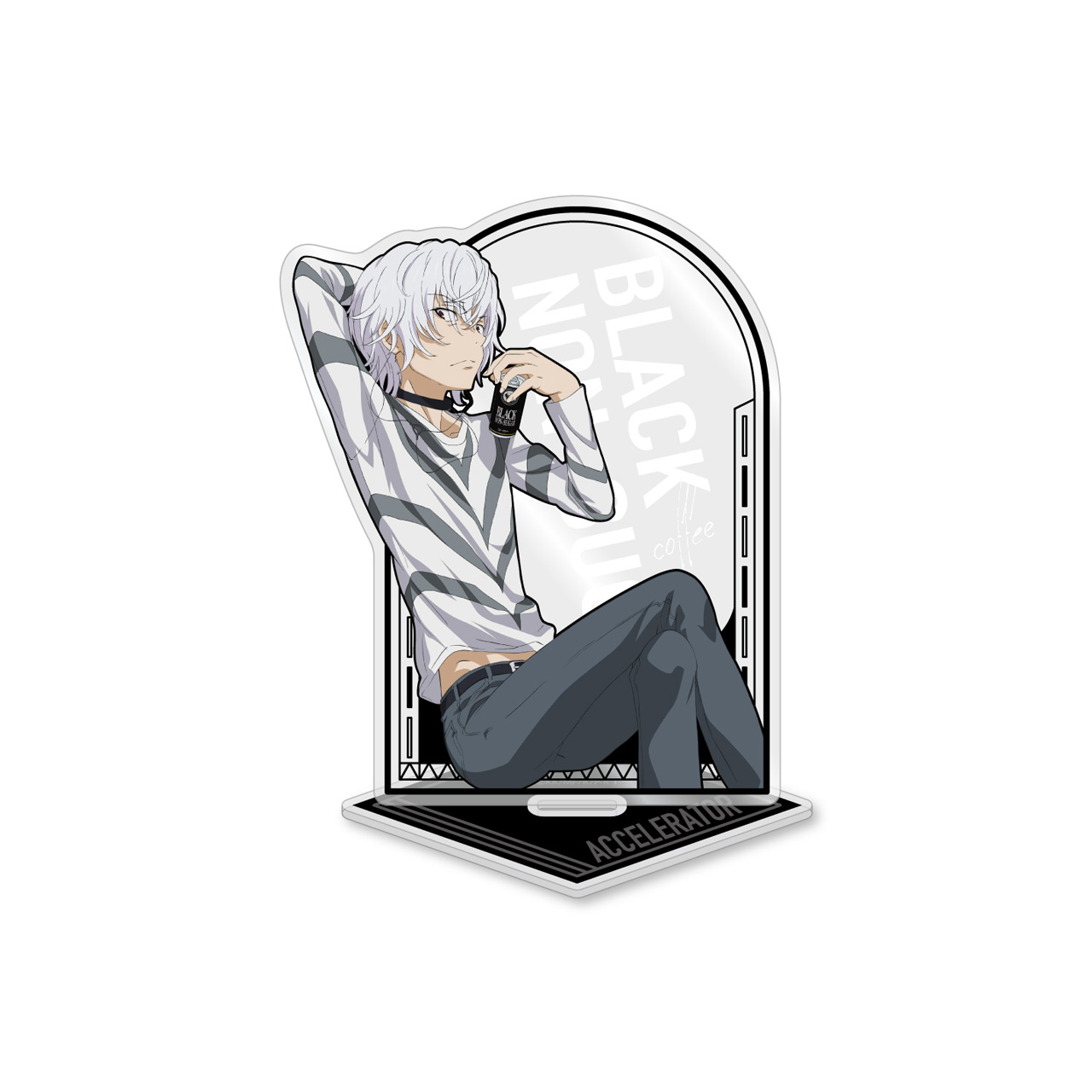 とある科学の超電磁砲T_アクセラレータ無糖珈琲A アクリルスタンド