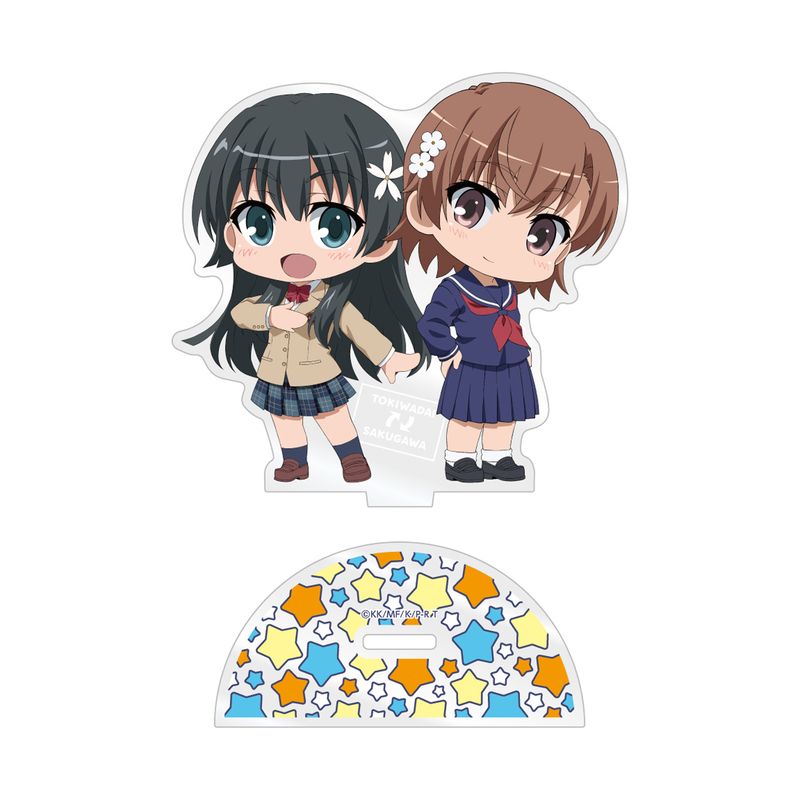 とある科学の超電磁砲T_制服交換御坂美琴＆佐天涙子アクリルスタンド
