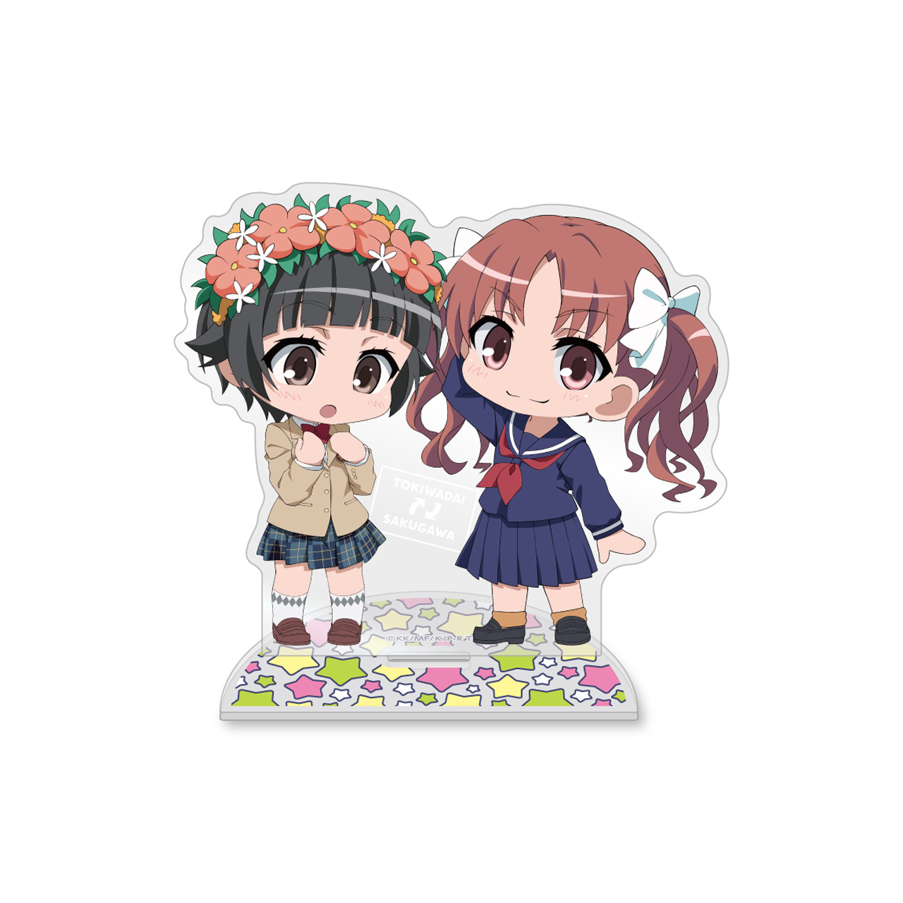 とある科学の超電磁砲T_制服交換白井黒子＆初春飾利アクリルスタンド