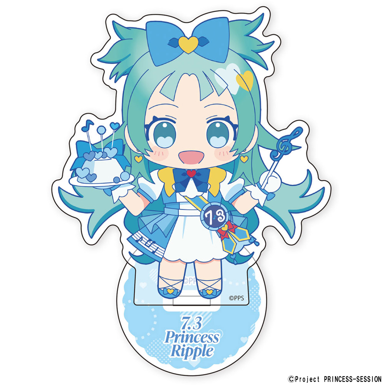プリンセッション・オーケストラ_バースデープチアクリルスタンド プリンセス・リップル