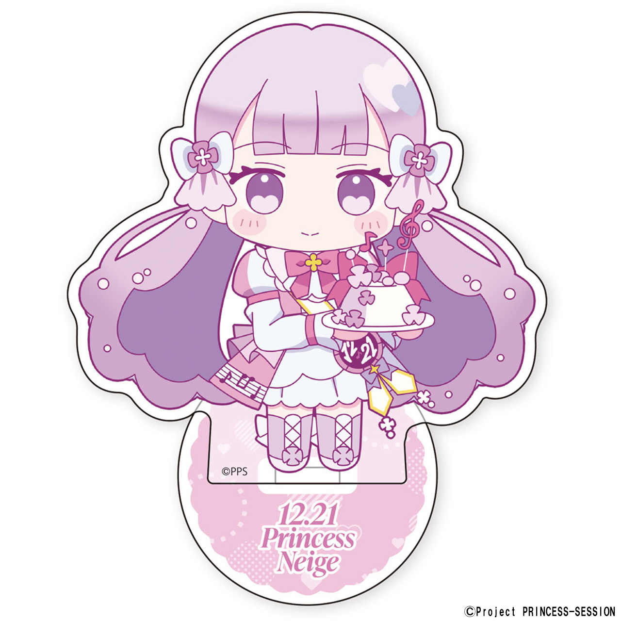 プリンセッション・オーケストラ_バースデープチアクリルスタンド プリンセス・ネージュ