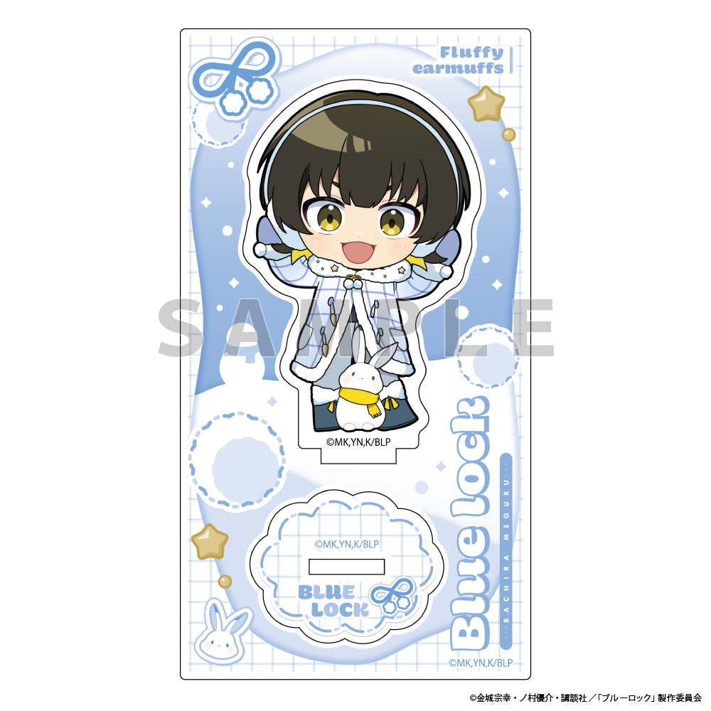 ブルーロック_アクリルスタンド(蜂楽 廻/ふわふわイヤーマフ)