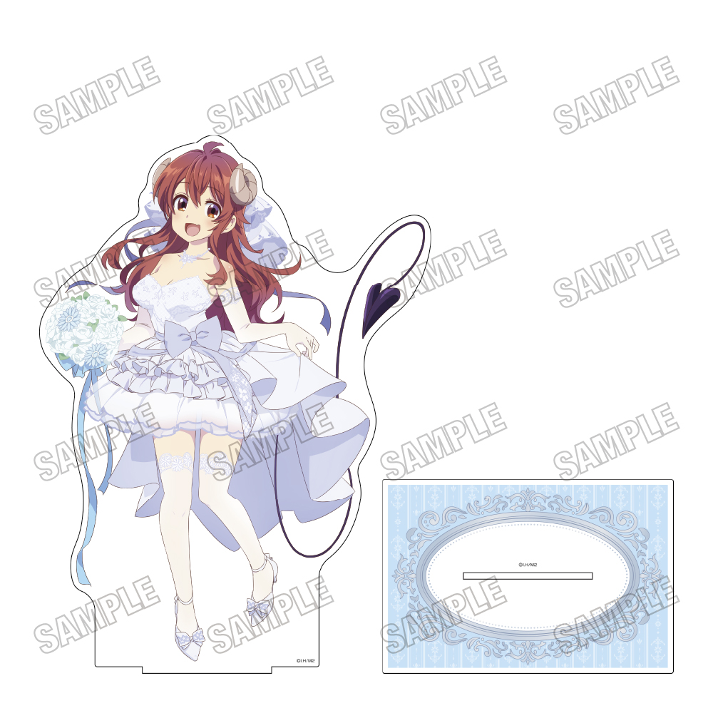 まちカドまぞく 2丁目_描き下ろしBIGアクリルスタンドLL【ウエディングver.】?吉田優子