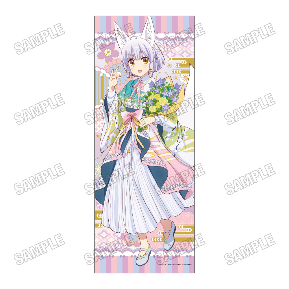 まちカドまぞく 2丁目_描き下ろし等身大タペストリー【リコBirthday2025】