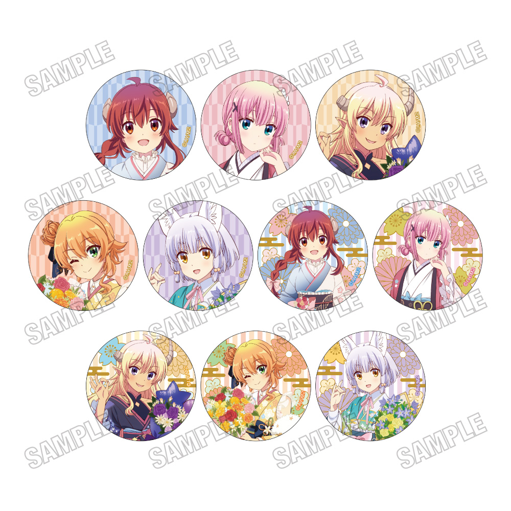 まちカドまぞく 2丁目_描き下ろし缶バッジコレクション【Birthday2025ver.】　【コンプリートBOX／10個入り】