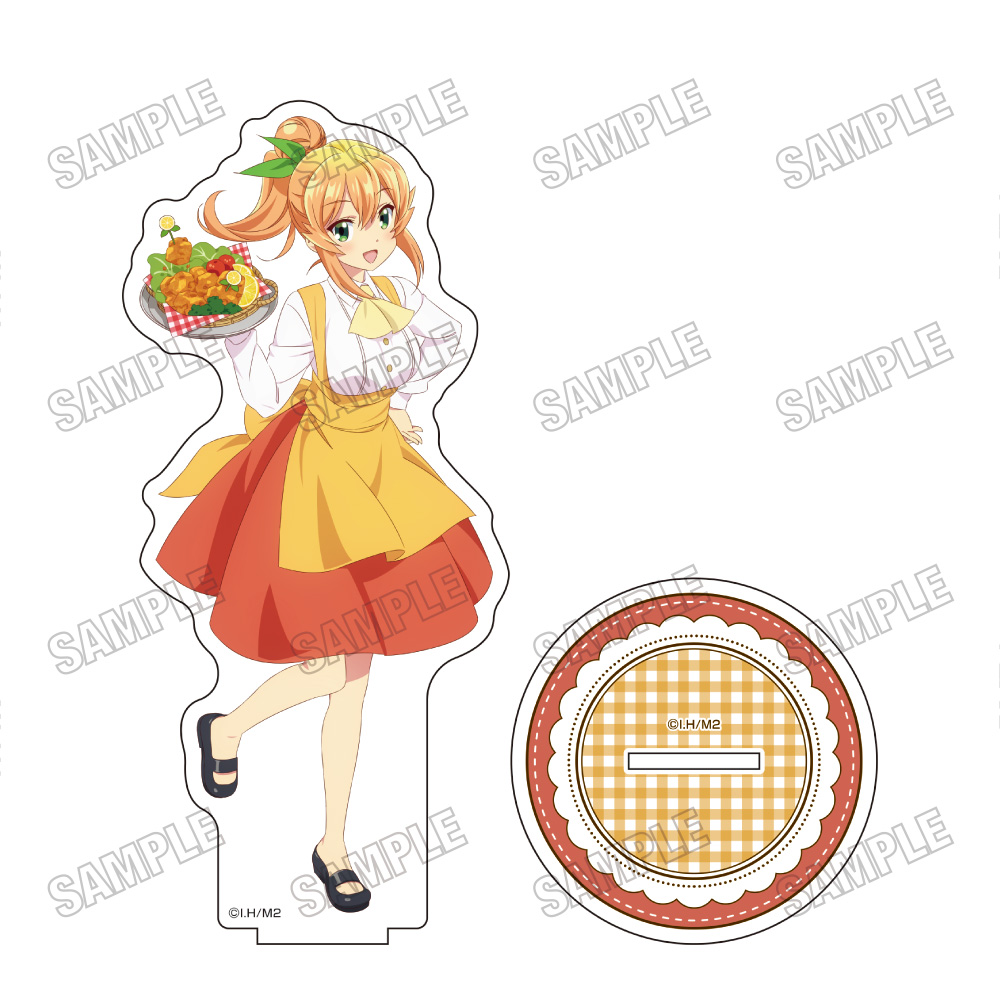 まちカドまぞく 2丁目_描き下ろしBIGアクリルスタンド【あすら制服ver.】④陽夏木ミカン