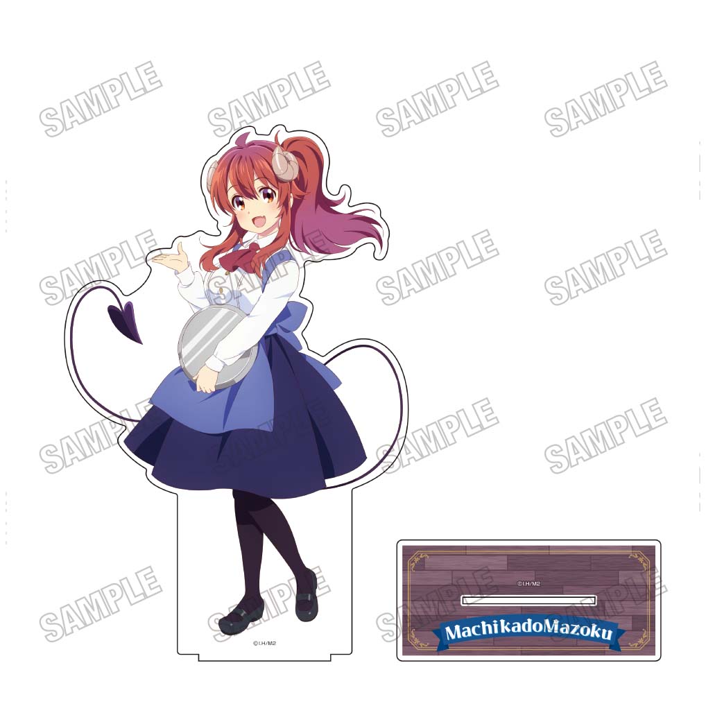 まちカドまぞく 2丁目_描き下ろしBIGアクリルスタンドLL【あすら制服ver.】?吉田優子
