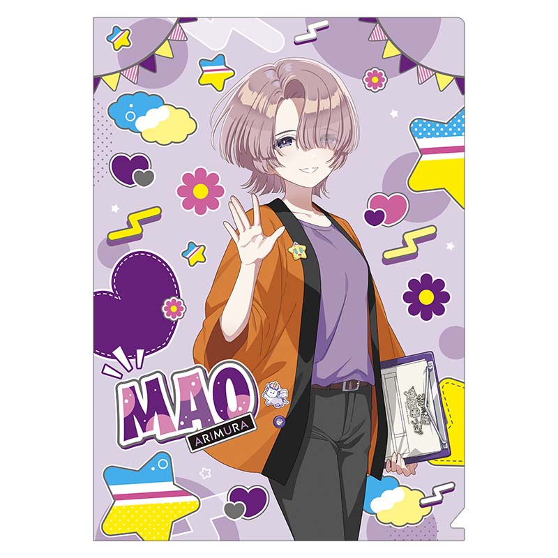 学園アイドルマスター_クリアファイル／有村麻央　初星文化祭フェア
