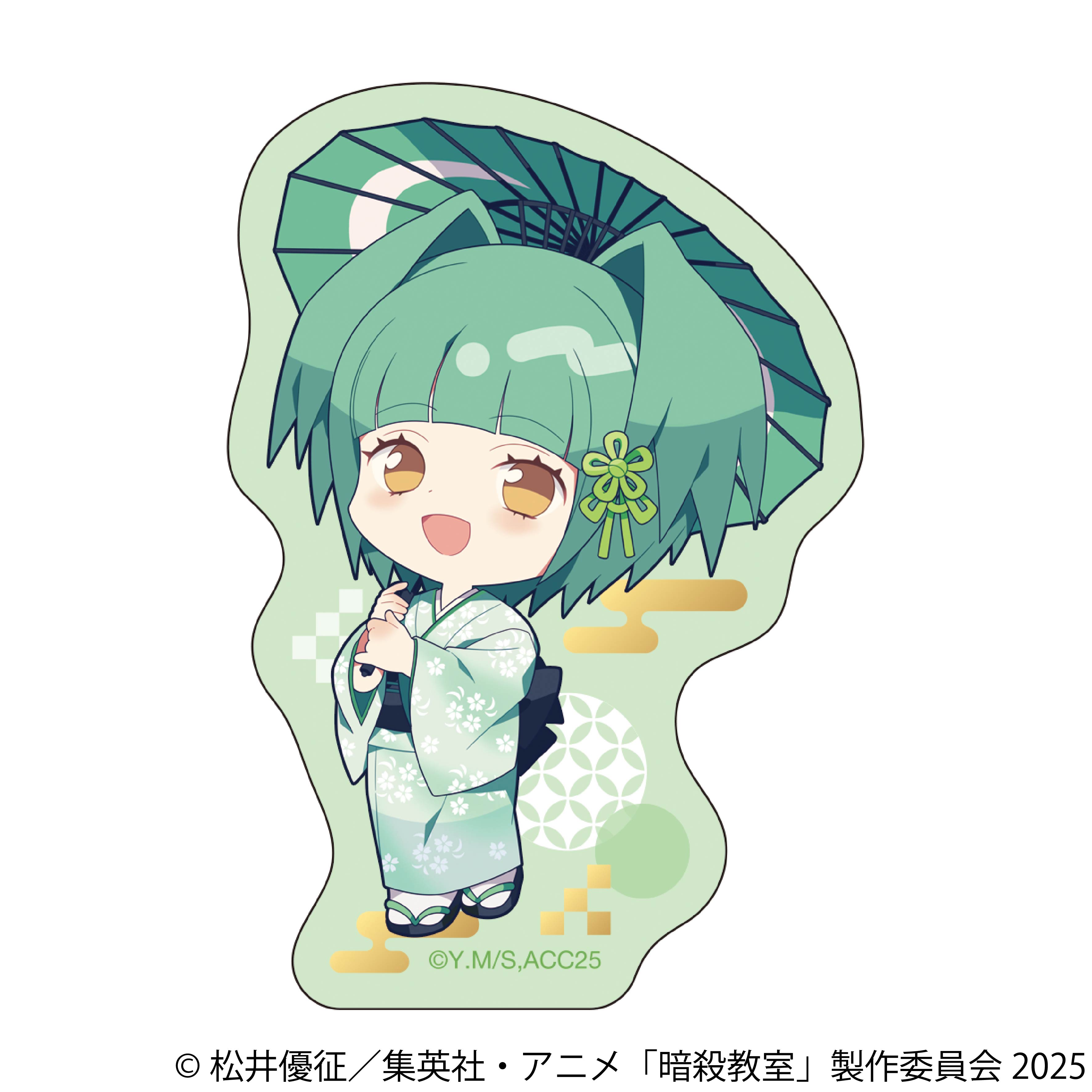 暗殺教室_ステッカー／茅野　カエデ