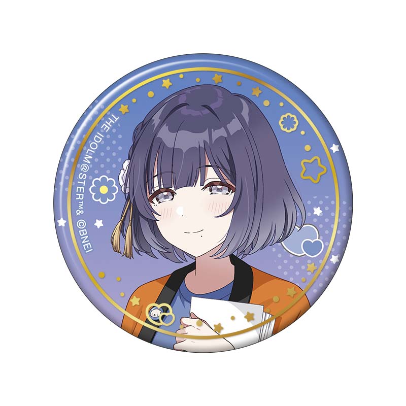 学園アイドルマスター_箔押し缶バッジ／秦谷美鈴 初星文化祭フェア