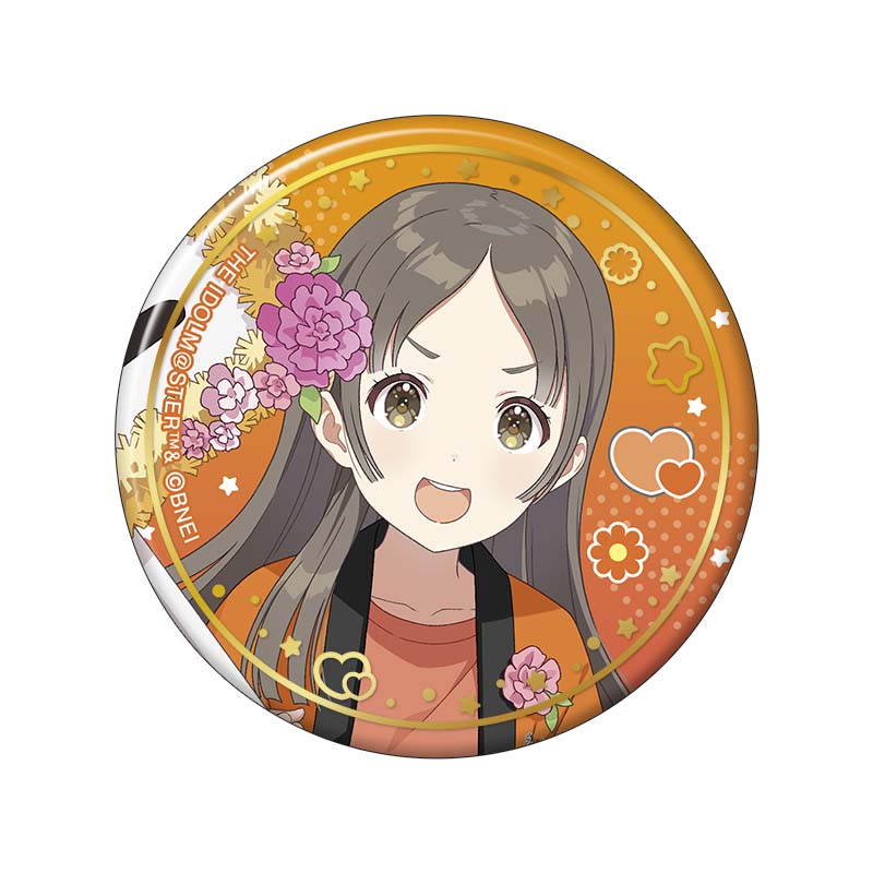 学園アイドルマスター_箔押し缶バッジ／倉本千奈　初星文化祭フェア