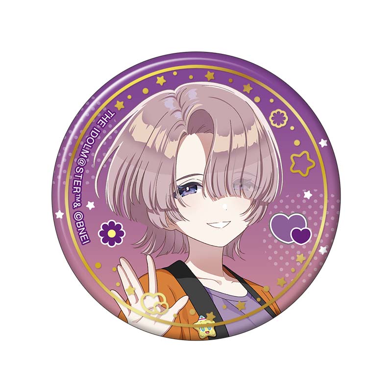 学園アイドルマスター_箔押し缶バッジ／有村麻央 初星文化祭フェア