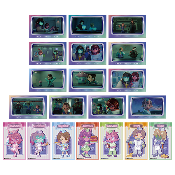 銀河特急 ミルキー☆サブウェイ_クリアシートコレクション／全20種