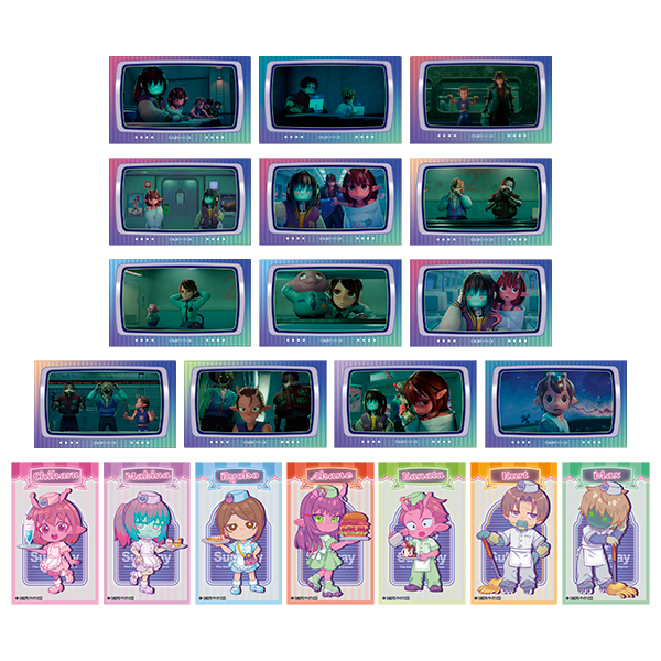 銀河特急 ミルキー☆サブウェイ_クリアシートコレクション／全20種