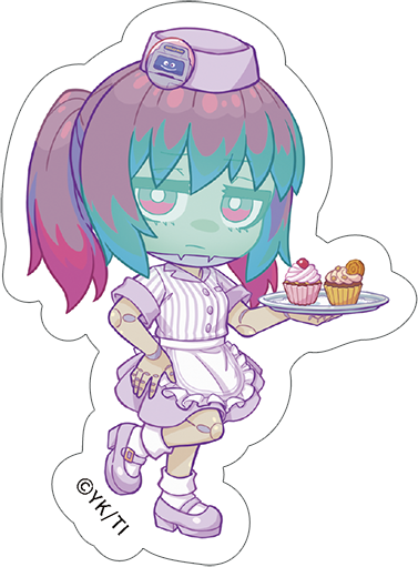 銀河特急 ミルキー☆サブウェイ_ダイカットステッカー／マキナ