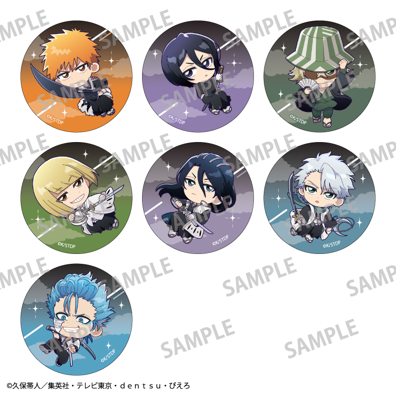 BLEACH 千年血戦篇_トレーディング缶バッジ／おっこち　【BOX／7個入り】